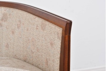 中古　DREXEL HERITAGE(ドレクセルヘリテイジ)　落ち着きのあるデザインが上品なラウンジチェア2脚セット　定価(2脚合計)約80万円　(R-085820)