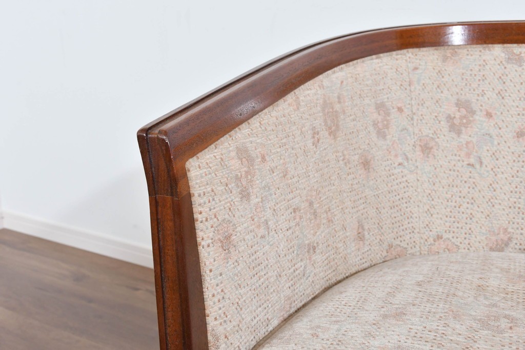 中古　DREXEL HERITAGE(ドレクセルヘリテイジ)　落ち着きのあるデザインが上品なラウンジチェア2脚セット　定価(2脚合計)約80万円　(R-085820)