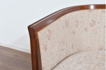 中古　DREXEL HERITAGE(ドレクセルヘリテイジ)　落ち着きのあるデザインが上品なラウンジチェア2脚セット　定価(2脚合計)約80万円　(R-085820)