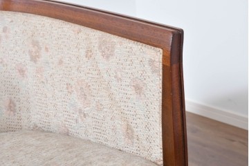 中古　DREXEL HERITAGE(ドレクセルヘリテイジ)　落ち着きのあるデザインが上品なラウンジチェア2脚セット　定価(2脚合計)約80万円　(R-085820)