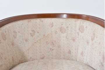 中古　DREXEL HERITAGE(ドレクセルヘリテイジ)　落ち着きのあるデザインが上品なラウンジチェア2脚セット　定価(2脚合計)約80万円　(R-085820)