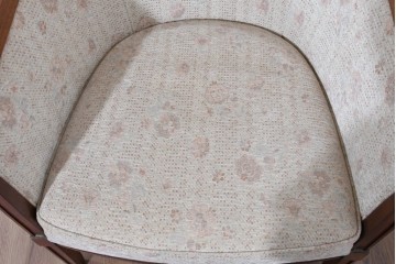 中古　DREXEL HERITAGE(ドレクセルヘリテイジ)　落ち着きのあるデザインが上品なラウンジチェア2脚セット　定価(2脚合計)約80万円　(R-085820)