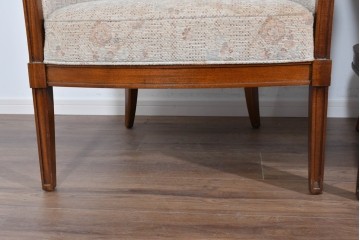 中古　DREXEL HERITAGE(ドレクセルヘリテイジ)　落ち着きのあるデザインが上品なラウンジチェア2脚セット　定価(2脚合計)約80万円　(R-085820)