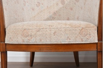 中古　DREXEL HERITAGE(ドレクセルヘリテイジ)　落ち着きのあるデザインが上品なラウンジチェア2脚セット　定価(2脚合計)約80万円　(R-085820)