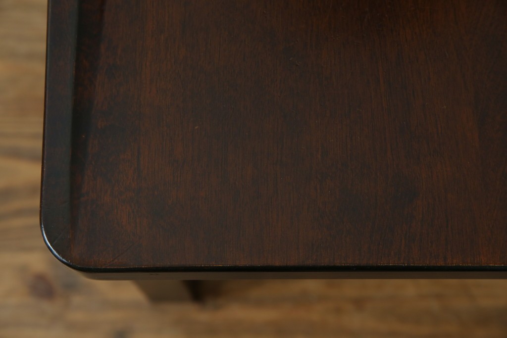 中古　美品　星野民芸(星野民藝)　独特の造形が目を引くアームレスチェア　(R-085822)