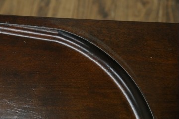 中古　美品　星野民芸(星野民藝)　独特の造形が目を引くアームレスチェア　(R-085822)