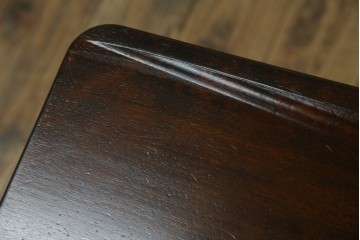 中古　美品　星野民芸(星野民藝)　独特の造形が目を引くアームレスチェア　(R-085822)