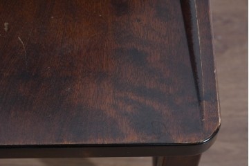 中古　美品　星野民芸(星野民藝)　独特の造形が目を引くアームレスチェア　(R-085822)