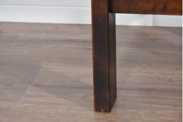 中古　美品　星野民芸(星野民藝)　丸抜き背板が印象的なダイニングチェア　(R-085823)