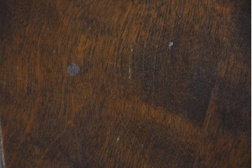 中古　美品　星野民芸(星野民藝)　丸抜き背板が印象的なダイニングチェア　(R-085823)