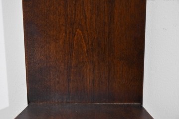 中古　美品　星野民芸(星野民藝)　丸抜き背板が印象的なダイニングチェア　(R-085823)