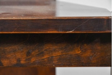 中古　美品　星野民芸(星野民藝)　丸抜き背板が印象的なダイニングチェア　(R-085823)