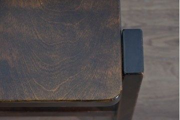 中古　美品　星野民芸(星野民藝)　丸抜き背板が印象的なダイニングチェア　(R-085823)