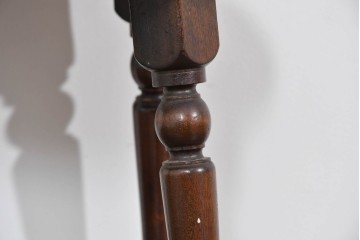 中古　松本民芸家具　丸座面が愛らしい素朴なフォルムの南京小椅子　(R-085824)