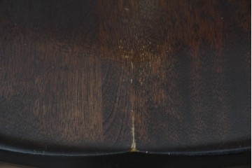 和製ヴィンテージ　松本民芸家具　曲線的な笠木が特徴のSP型スピンドルチェア2脚セット　定価(2脚合計)約19万円　(R-085825)