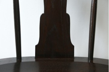 中古　超美品　松本民芸家具　堅牢で上質なつくりのWB型アームチェア　定価約20万円　(R-085826)