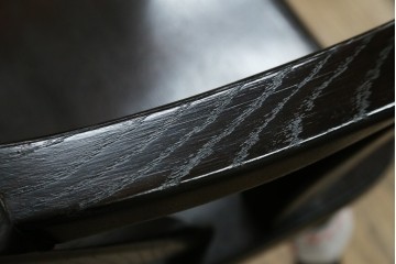 中古　超美品　松本民芸家具　堅牢で上質なつくりのWB型アームチェア　定価約20万円　(R-085826)