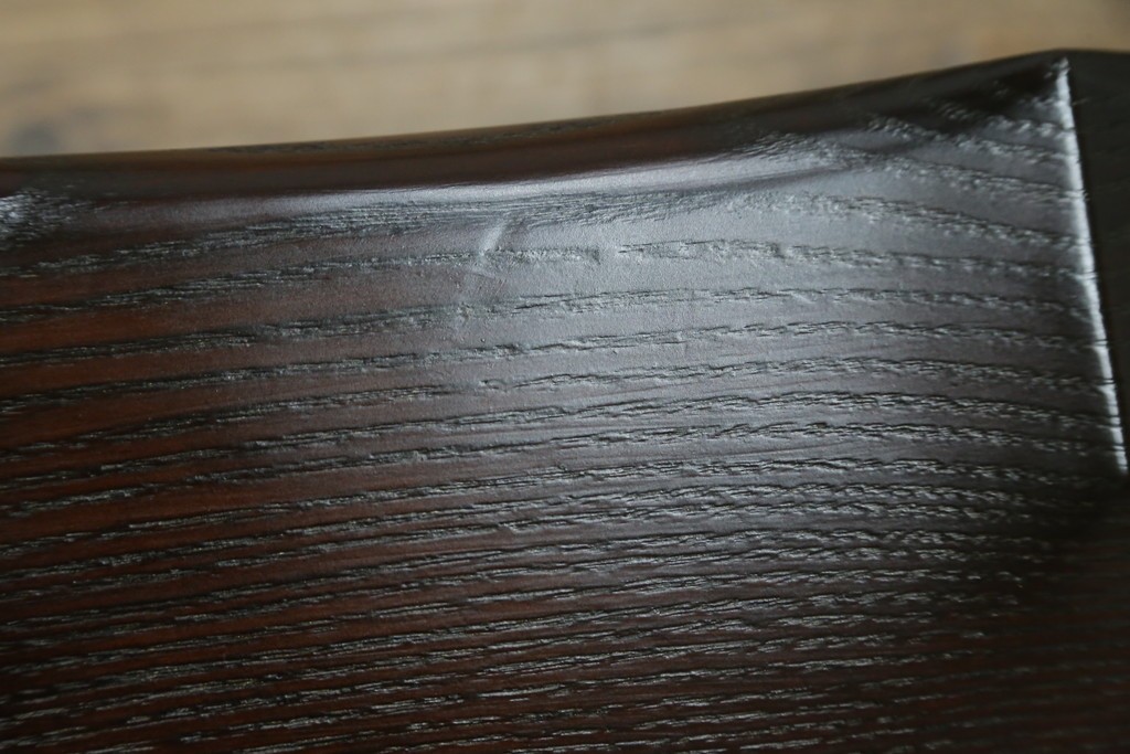 中古　超美品　松本民芸家具　堅牢で上質なつくりのWB型アームチェア　定価約20万円　(R-085826)