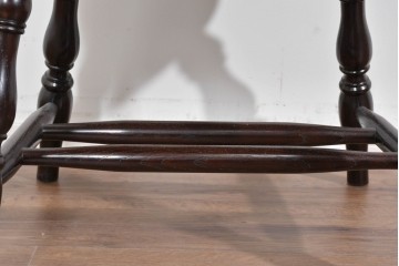 中古　超美品　松本民芸家具　堅牢で上質なつくりのWB型アームチェア　定価約20万円　(R-085826)