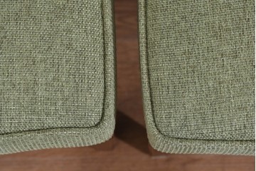 中古　超美品　maruni(マルニ木工)　地中海ロイヤルシリーズ　淡緑色の座面が上品なレティーロチェア4脚セット　定価(4脚合計)約32万円　(R-085827)