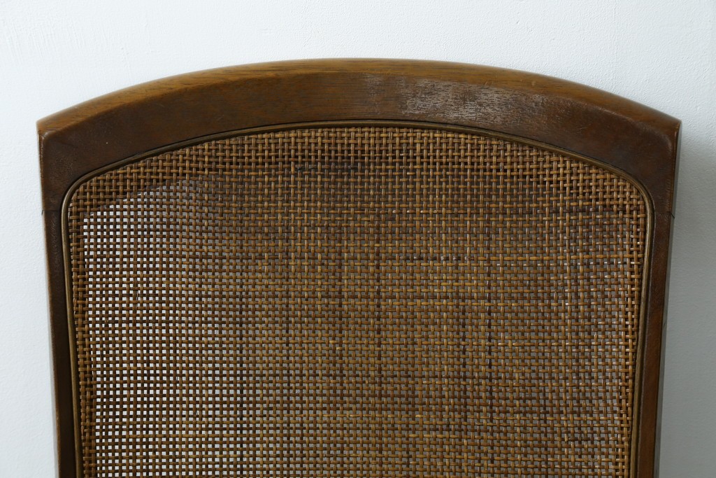 中古　超美品　maruni(マルニ木工)　地中海ロイヤルシリーズ　柔らかな曲線アームが魅力のレティーロチェア2脚セット　定価(2脚合計)約19万円　(R-085828)