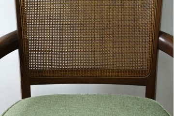 中古　超美品　maruni(マルニ木工)　地中海ロイヤルシリーズ　柔らかな曲線アームが魅力のレティーロチェア2脚セット　定価(2脚合計)約19万円　(R-085828)