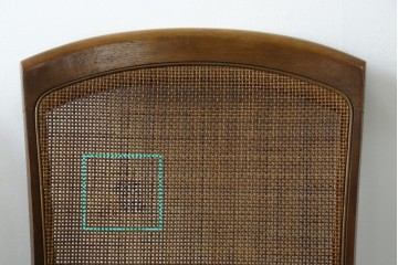 中古　超美品　maruni(マルニ木工)　地中海ロイヤルシリーズ　柔らかな曲線アームが魅力のレティーロチェア2脚セット　定価(2脚合計)約19万円　(R-085828)