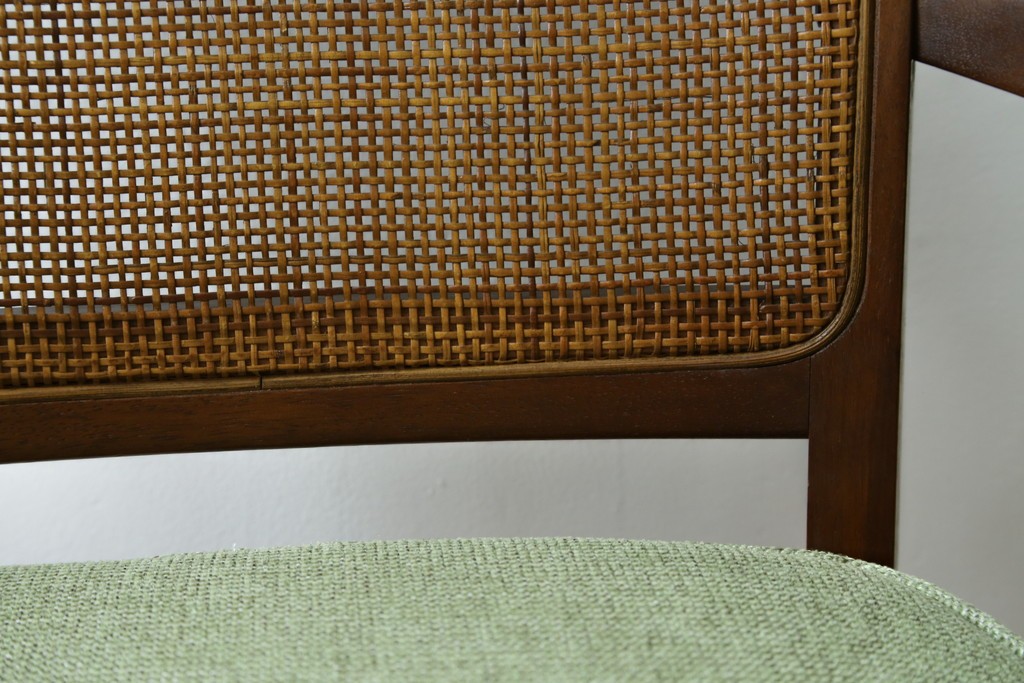 中古　超美品　maruni(マルニ木工)　地中海ロイヤルシリーズ　柔らかな曲線アームが魅力のレティーロチェア2脚セット　定価(2脚合計)約19万円　(R-085828)