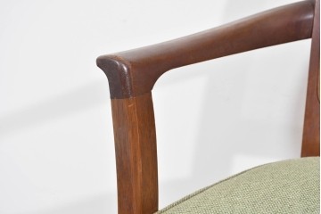 中古　超美品　maruni(マルニ木工)　地中海ロイヤルシリーズ　柔らかな曲線アームが魅力のレティーロチェア2脚セット　定価(2脚合計)約19万円　(R-085828)