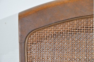 中古　超美品　maruni(マルニ木工)　地中海ロイヤルシリーズ　柔らかな曲線アームが魅力のレティーロチェア2脚セット　定価(2脚合計)約19万円　(R-085828)