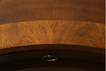中古　DREXEL HERITAGE(ドレクセルヘリテイジ)　Cameo Classics(キャメオクラシックス)　気品ある曲面フォルムと木目が魅力のキドニーデスク　(R-085830)