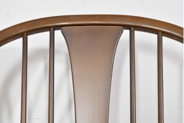 イギリスヴィンテージ　 美品　ERCOL(アーコール)　Chairmakers Chair(チェアメーカーズチェア)　曲木の美が際立つロッキングチェア　(R-085833)