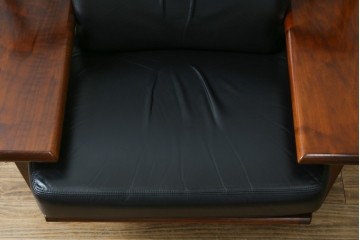 中古　美品　匠工房(TAKUMI KOHGEI)　AMEDEO(アメディオ)　スポークデザインが印象的なチェア　定価約60万円　(R-085835)