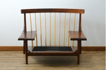 中古　美品　匠工房(TAKUMI KOHGEI)　AMEDEO(アメディオ)　スポークデザインが印象的なチェア　定価約60万円　(R-085835)
