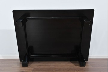 中古　輪島塗り　北清右衛門　雅やかな蒔絵が施された座卓　定価約130万円　(R-085837)