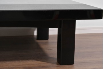 中古　輪島塗り　北清右衛門　雅やかな蒔絵が施された座卓　定価約130万円　(R-085837)