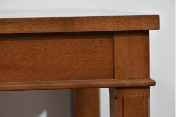 中古　美品　特注品　国産職人手作り　某上場企業会長邸放出品　上質な木肌のセンターテーブル　製作費約27万円　(R-085838)