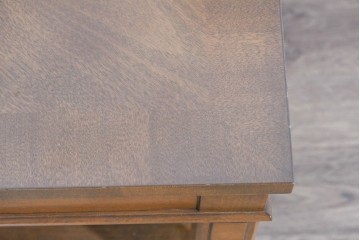 中古　美品　特注品　国産職人手作り　某上場企業会長邸放出品　上質な木肌のセンターテーブル　製作費約27万円　(R-085839)