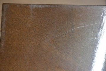 中古　美品　特注品　国産職人手作り　某上場企業会長邸放出品　上質な木肌のセンターテーブル　製作費約27万円　(R-085839)