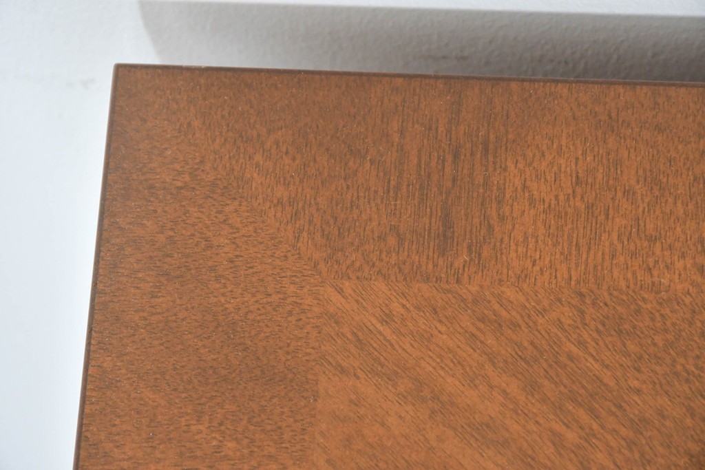 中古　美品　特注品　国産職人手作り　某上場企業会長邸放出品　上質な木肌のセンターテーブル　製作費約27万円　(R-085839)