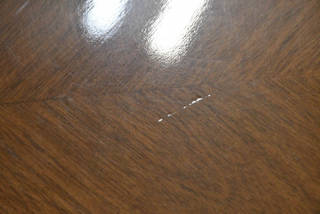 中古　美品　特注品　国産職人手作り　某上場企業会長邸放出品　上質な木肌のセンターテーブル　製作費約27万円　(R-085839)