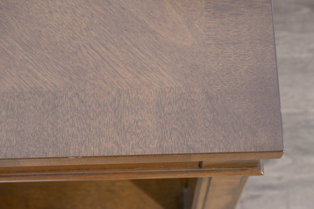 中古　美品　特注品　国産職人手作り　某上場企業会長邸放出品　上質な木肌のセンターテーブル　製作費約27万円　(R-085840)