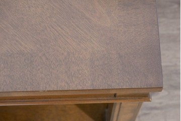 中古　美品　特注品　国産職人手作り　某上場企業会長邸放出品　上質な木肌のセンターテーブル　製作費約27万円　(R-085840)