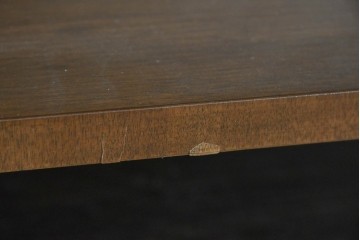 中古　美品　特注品　国産職人手作り　某上場企業会長邸放出品　上質な木肌のセンターテーブル　製作費約27万円　(R-085840)