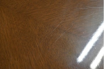 中古　美品　特注品　国産職人手作り　某上場企業会長邸放出品　上質な木肌のセンターテーブル　製作費約27万円　(R-085840)