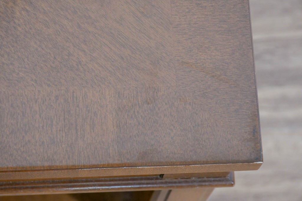 中古　美品　特注品　国産職人手作り　某上場企業会長邸放出品　上質な木肌のセンターテーブル　製作費約27万円　(R-085841)