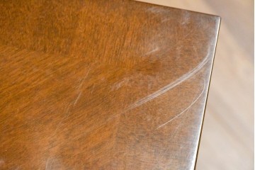 中古　美品　特注品　国産職人手作り　某上場企業会長邸放出品　上質な木肌のセンターテーブル　製作費約27万円　(R-085841)