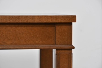 中古　美品　特注品　国産職人手作り　某上場企業会長邸放出品　上質な木肌のセンターテーブル　製作費約27万円　(R-085841)