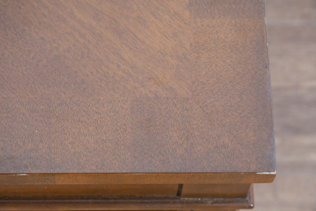 中古　美品　特注品　国産職人手作り　某上場企業会長邸放出品　上質な木肌のセンターテーブル　製作費約27万円　(R-085842)