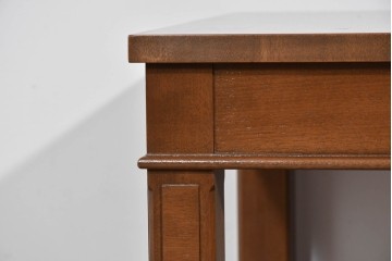 中古　美品　特注品　国産職人手作り　某上場企業会長邸放出品　上質な木肌のセンターテーブル　製作費約27万円　(R-085842)